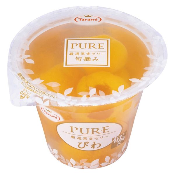 たらみ PURE びわ 270g×6個 4955129031304（直送品） - アスクル