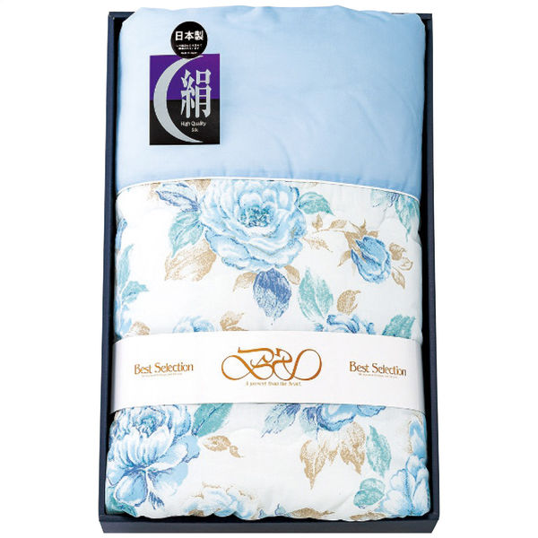 シルク混肌布団（シングル） newmine 洗えるシルクのおふとん