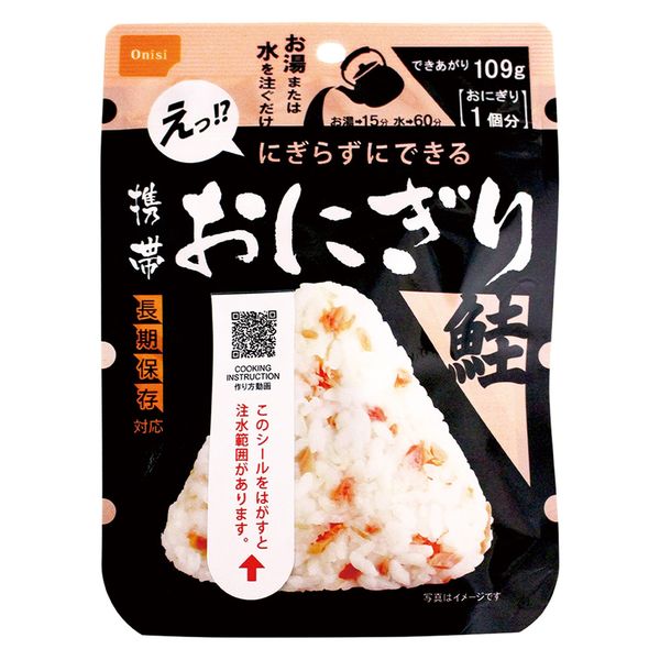 尾西食品 尾西食品 携帯おにぎり 鮭 42g×10個 4970088140393（直送品）