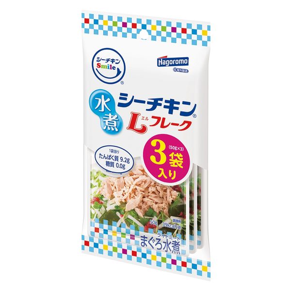 はごろもフーズ（株） シーチキンＳｍｉｌｅ水煮Ｌフレーク３袋 150g 4902560022309 1個（直送品）