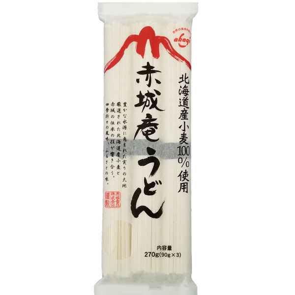 赤城食品 赤城庵うどん 270g×10個 4971128107505（直送品） アスクル