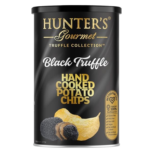 Hunter Foods ハンター　ポテトチップス　黒トリュフ風味 150g×12個 733603095738（直送品）