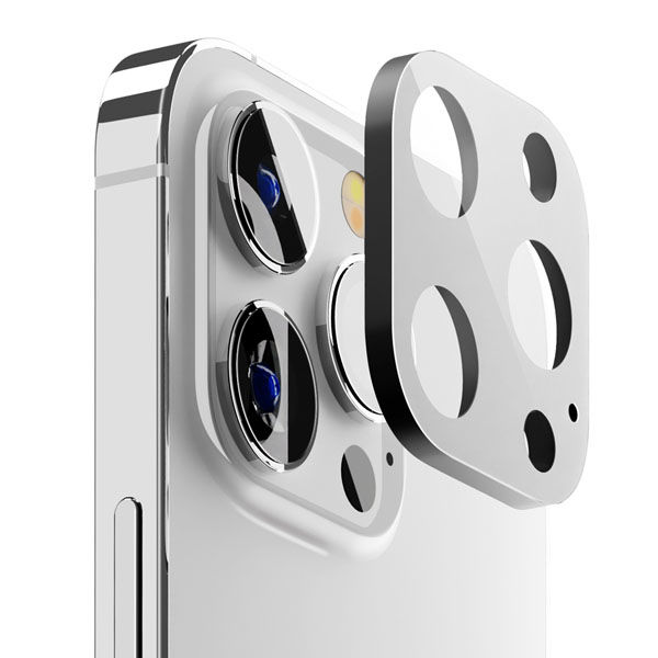 PGA iPhone 14 Pro/14 Pro Max用 カメラ フルプロテクター ホワイト PG-22SCLG18WH 1個（直送品）