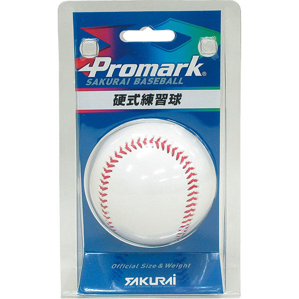 Promark（プロマーク） 野球 ボール 硬式練習球 BB910 1セット(1個入×12)（直送品） アスクル