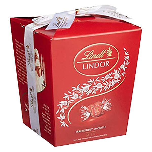 【ワゴンセール】リンツ リンドール・ミルクBOX 1個 三菱食品 輸入チョコレート ギフト プレゼント バレンタイン ホワイトデー