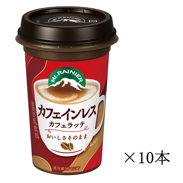 森永乳業 マウントレーニア カフェインレス 1ケース （10本入