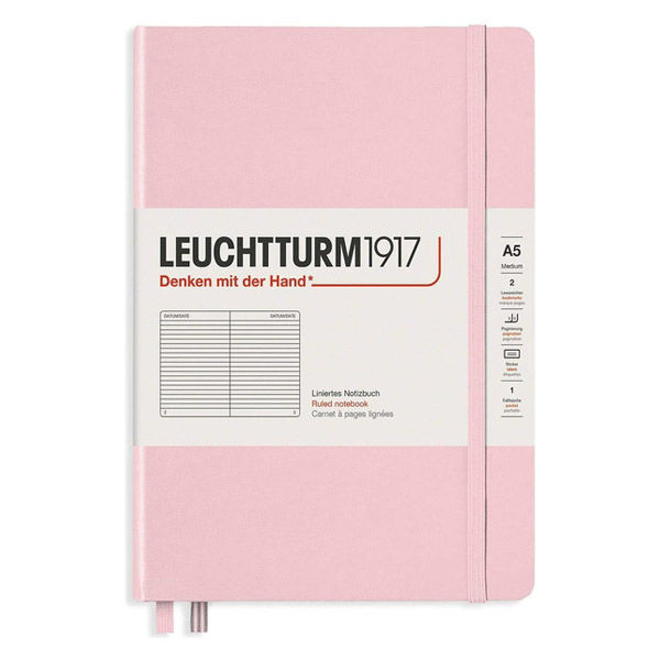 LEUCHTTURM1917 ロイヒトトゥルム 361573 ノート A5 横罫 パウダー 361573 1冊（直送品）