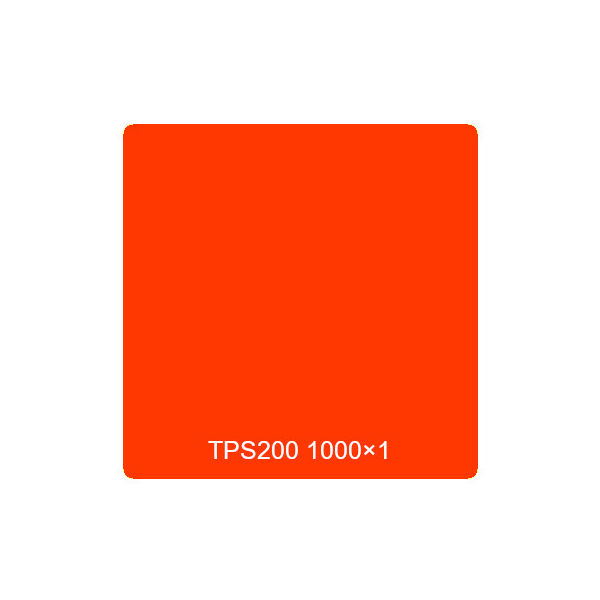 リンテックサインシステム タックペイント　一般タイプ　ＴＰＳ２００　トマトレッド　1000mmx1m 060429 1枚（直送品）