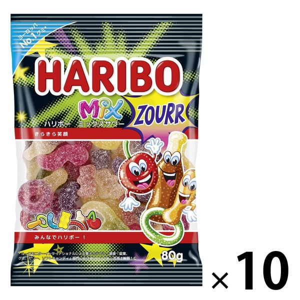 HARIBO ハリボーグミ ゴールドベア 80g 10袋 - 菓子
