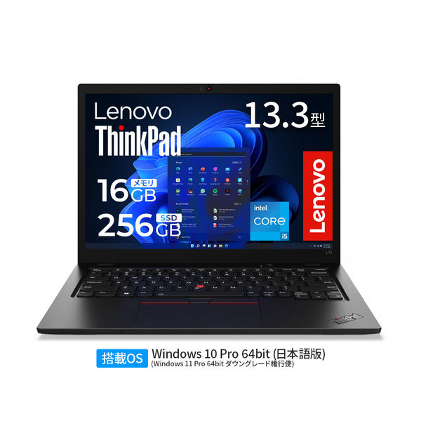 Lenovo ThinkPad L13 Gen 4 13.3インチ 16:10 向けの 覗き見防止 プライバシーフィルター タブ・粘着シール式 ブルーライトカット フィルム