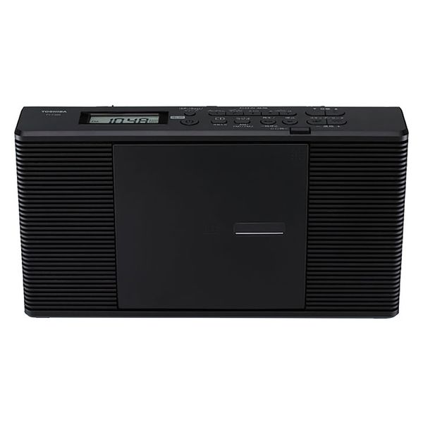 東芝 CDラジオ TY-C260(K) ブラック 17-4215 1個（直送品） - アスクル