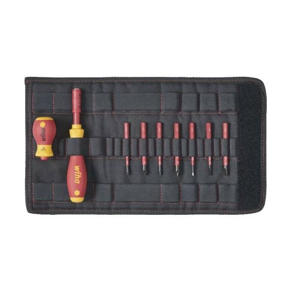 Wiha wiha 絶縁スリムバリオ 差替式ドライバーホルダ・ビットセット