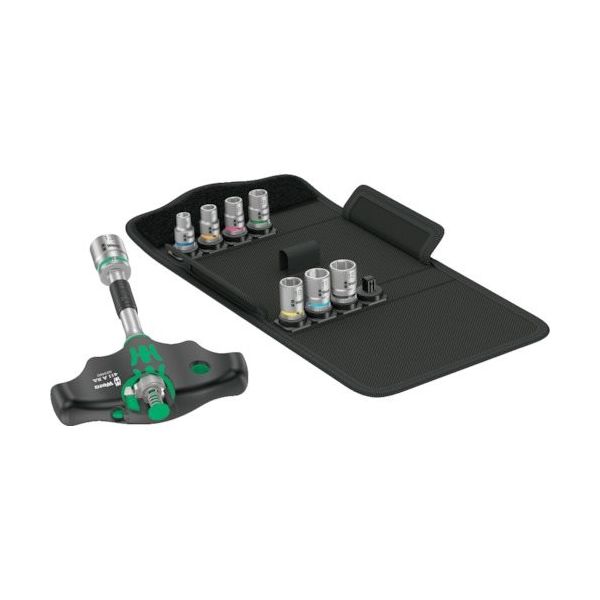 Wera Werk 400RA T型差替式ラチェットドライバー ソケットセット 023470 1セット 469-7240（直送品）