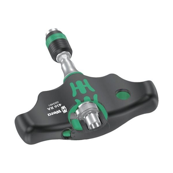 Wera Werk 416RA T型差替式ラチェットドライバー 023461 1本 469-7237（直送品）