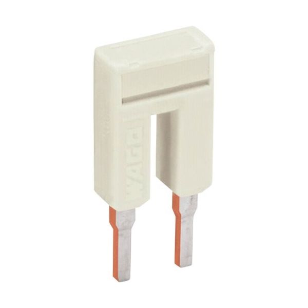 ワゴジャパン WAGO 2002，2202、2102、2022シリーズ端子台用ジャンパ 2極用 2002-402-TPK 1個（直送品）