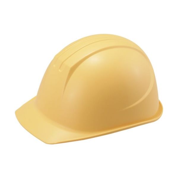 谷沢製作所 タニザワ エアライト搭載ヘルメット ST#0161ーJZ2(EPA) 溝付 ABS製 クリーム 0161-JZ2-C3-J 1個（直送品）