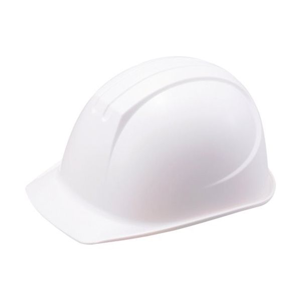 谷沢製作所 タニザワ エアライト搭載ヘルメット ST#0161ーJZ2(EPA) 溝付 ABS製 ホワイト 0161-JZ2-W1-J 1個（直送品）