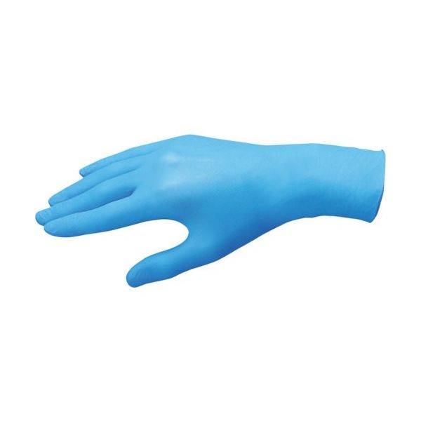 リーブル バリアローブ ニトリルPFライトブルー[[R2]]パウダーフリーM(100枚入) NO.2012M 1箱(100枚)（直送品）
