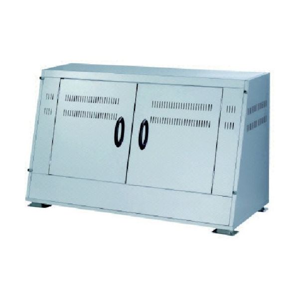 カイスイマレン ステンレスゴミ箱 ジャンボステン SUー1100CT 1個 135-4742（直送品）