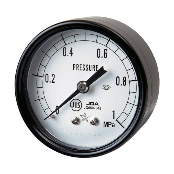 右下精器製造 右下 圧力計 DT R1/4×50×0.4MPa S-130-R-0.4MPA 1個 838-3591（直送品）