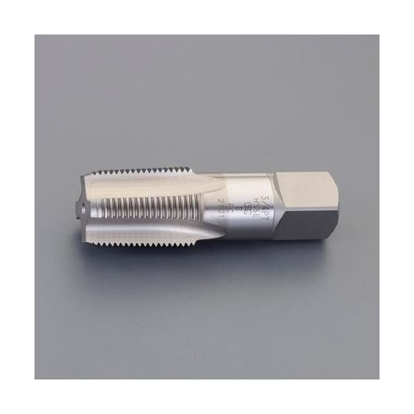 エスコ 3/8”x19 パイプタップ（鋳鉄用/PT（Rc）） EA829TA-304 1本（直送品）