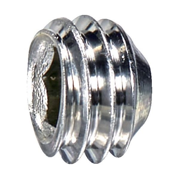 トラスコ中山 TRUSCO 六角穴付止めねじ くぼみ先 ステンレス M4×5 20本入 F001-00405 1パック(20本)（直送品）