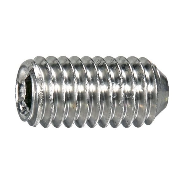 トラスコ中山 TRUSCO 六角穴付止めねじ くぼみ先 ステンレス M6×12 20本入 F001-00612 1パック(20本)（直送品）