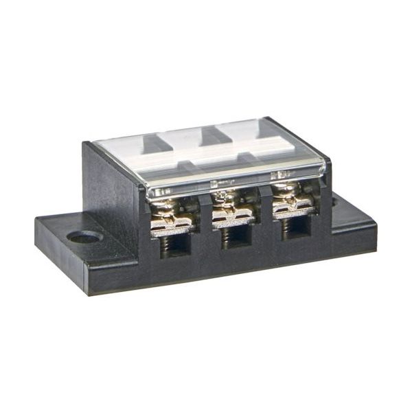 トラスコ中山 TRUSCO 中継端子台 300V 15A 3P TOTB-406NA-3P 1個 382-1730（直送品）