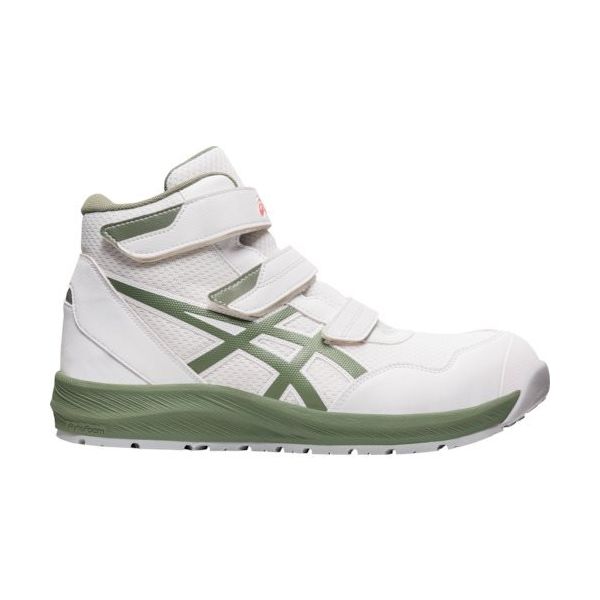 アシックス ASICS ウィンジョブCP216 ホワイトXライケングリーン 23.0cm 1273A076.100-23.0 1足（直送品）