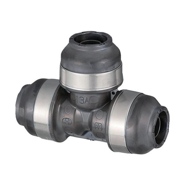 ダブルロックジョイントP WPT1型 チーズソケット 16A(PEX)×16A(PEX)×16A(PEX) WPT1A-16-S 1個（直送品）