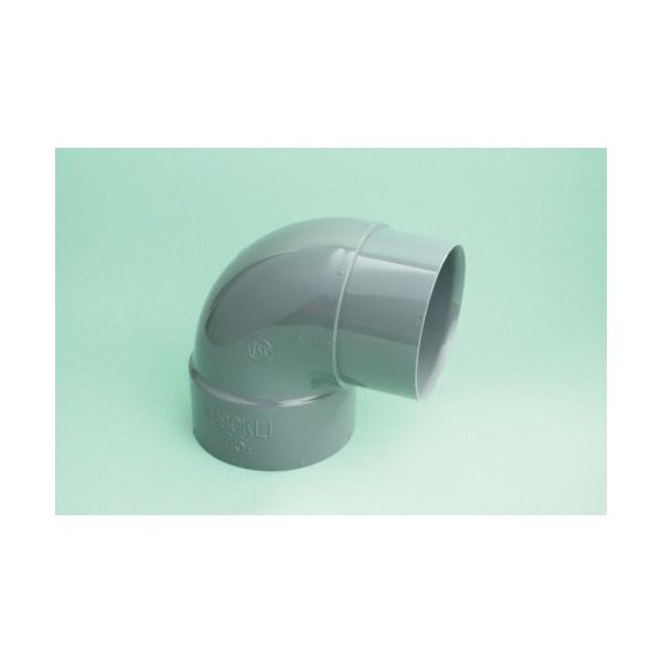 東栄管機 トーエー VU継手 90°片受エルボ 40 VU90KL40 1個 857-9161（直送品）