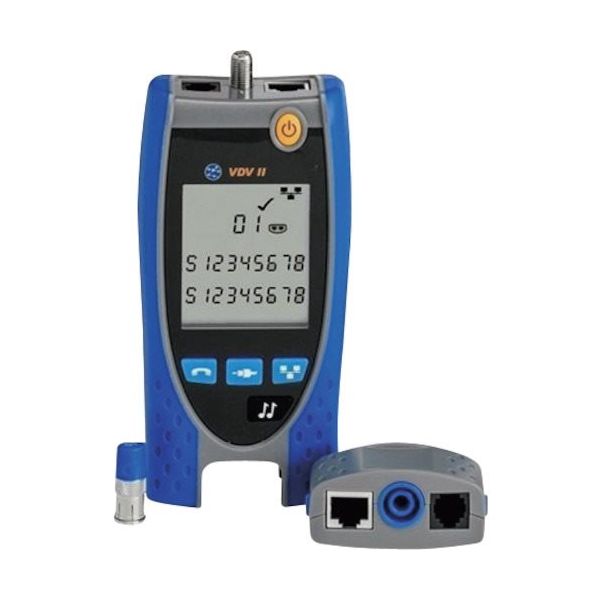 グッドマン LCD表示LAN・電話・同軸テスターVDV2 VDV2 1台 336-9338（直送品）