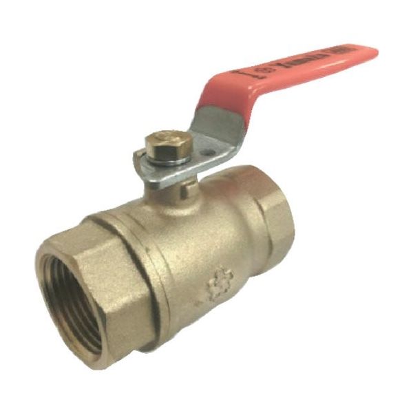 大和バルブ ボールバルブ 15A(400型、スタンダードボア、黄銅) V2 15A 1個 473-2771（直送品）