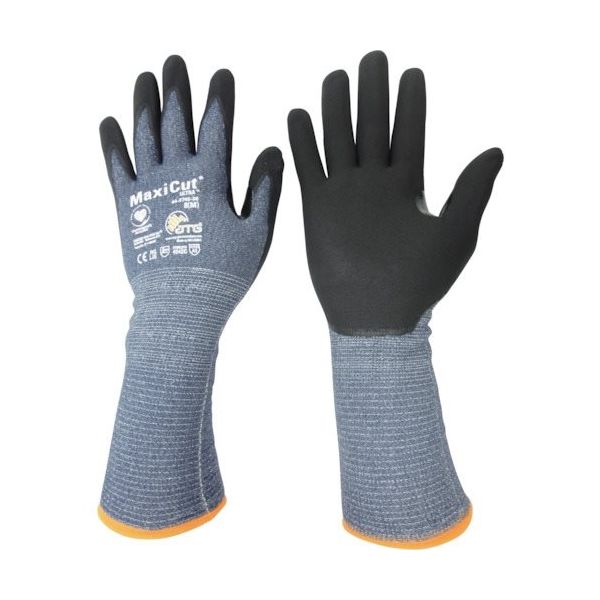 ATG 作業手袋 耐切創 MaxiCut Ultra 44-3745 ブルー/ブラック