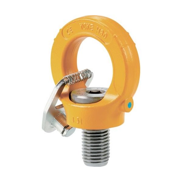 YOKE キー付きアイポイント インチサイズ UNC3/8―16×0.55インチ 0.8t 8-292K-004 1個 356-7872（直送品）