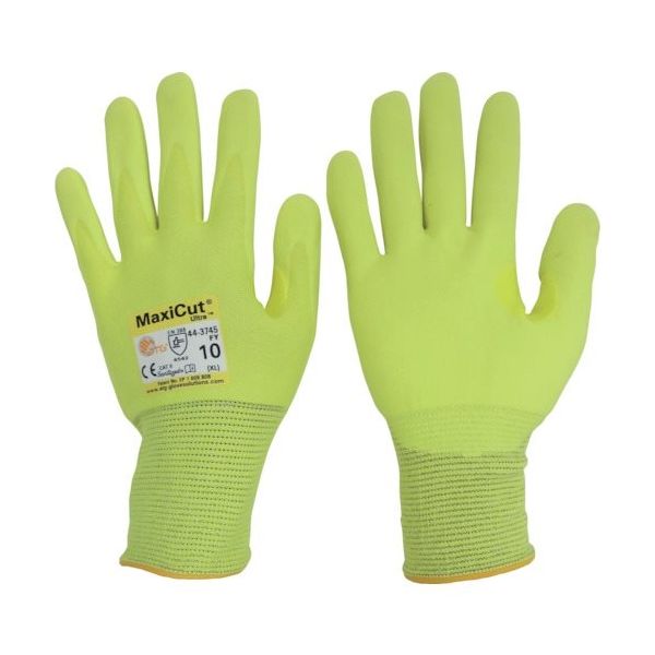 ATG 作業手袋 耐切創 MaxiCut Ultra 44-3745FY イエロー