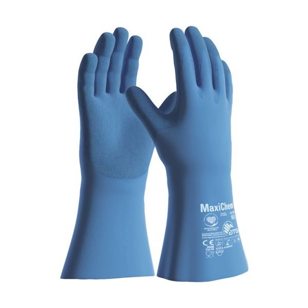 ATG エーティージー 耐薬品手袋 マキシケム 76ー730 Lサイズ 76-730-L 1双 545-4475（直送品）
