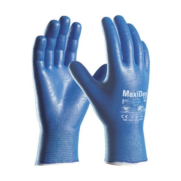 ATG エーティージー ニトリルゴム手袋 マキシデックス 19ー007 XXLサイズ 19-007-XXL 1双 543-4532（直送品）