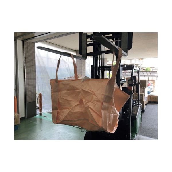 ユタカメイク フレコンバッグ 排出口有 865mm×865mm×高さ700mm 500kg W-621 1枚(1個) 254-0682（直送品）