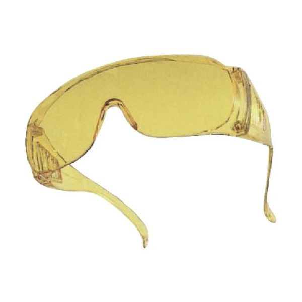 田中製作所 タフ防じんメガネ PU200 イエロ PU200-Y 1セット(10個) 853-7154（直送品）