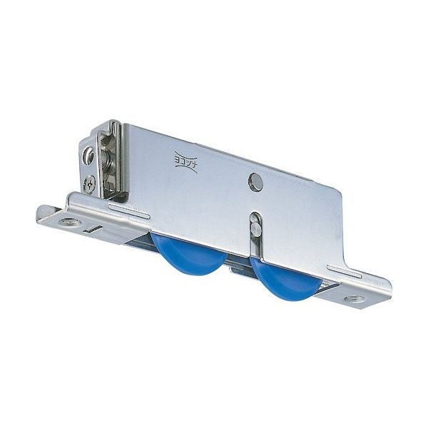 ヨコヅナ 2連式重量横調整戸車ステン枠MCナイロン車 50mm 丸 TMSWY501 1個 127-8828（直送品）