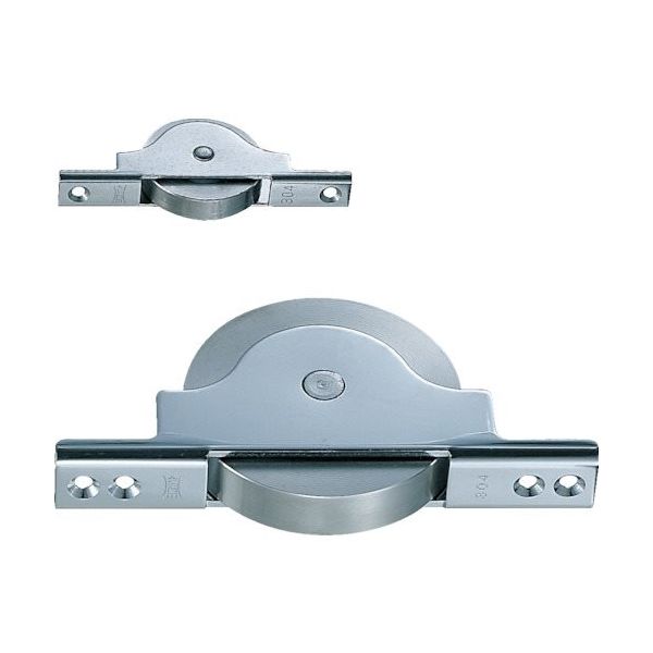ヨコヅナ ベアリング入ステンレス戸車 90mm 平 SBS-0902 1個 849-6612（直送品） 16,248円