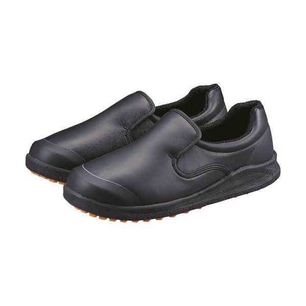 シモン 耐滑・防菌・防カビ 厨房向けスニーカー SC117黒 23.5cm SC117BK-23.5 1足 167-7795（直送品）