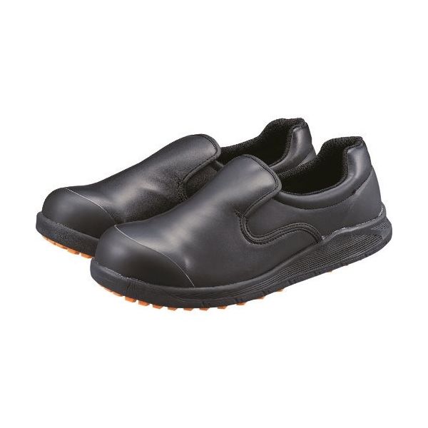 シモン 耐滑・防菌・防カビ 厨房向けプロスニーカー SC217T黒 22.5cm SC217TBK-22.5 1足 167-7786（直送品）