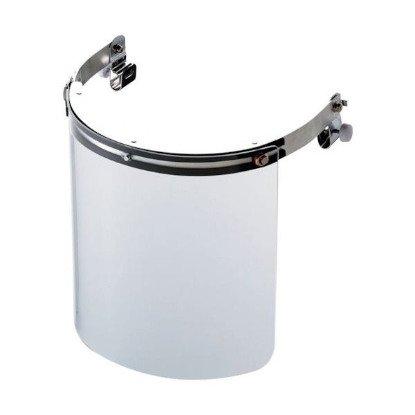 ミドリ安全 ヘルメット取付型防災面 MBー215H Mー1金具付 MB-215H-M1 1個 262-3010（直送品）