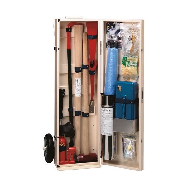 ミドリ安全 移動式救助工具セット ミドリレスキュー MIDORIRESCUE 1セット 106-7136（直送品）