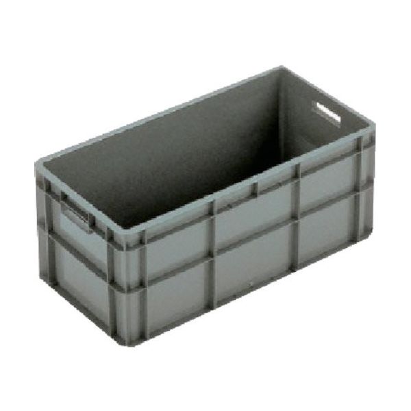 三菱ケミカル ヒシ TP型コンテナ W670×D335×H288 グレー TP-363LB GY 1個 136-4742（直送品）