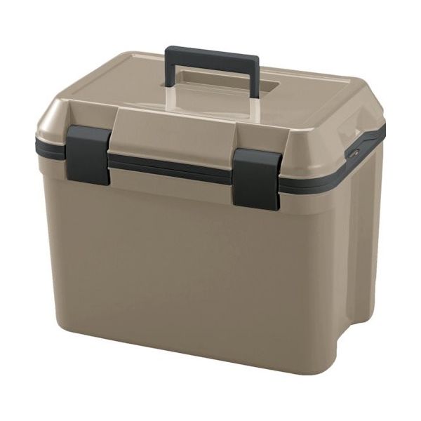 JEJアステージ クーラーボックス アイセル #25 サンドベージュ ISL-25SB 1個 521-4175（直送品）