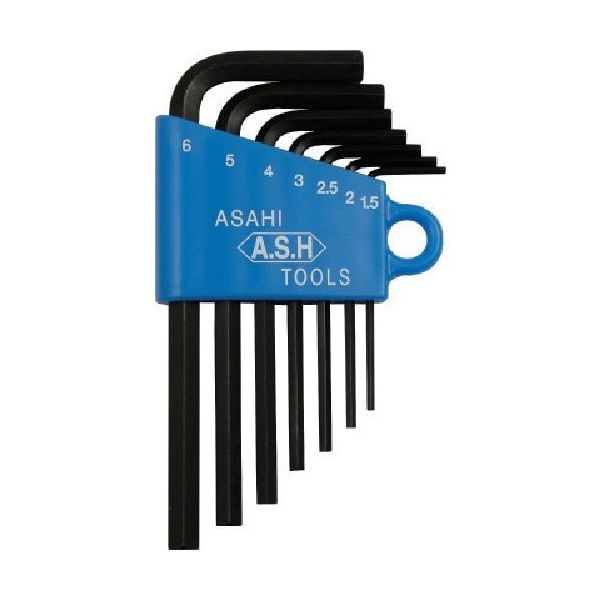 旭金属工業 ASH 六角棒レンチセット7本組 AWS0770 1セット 431