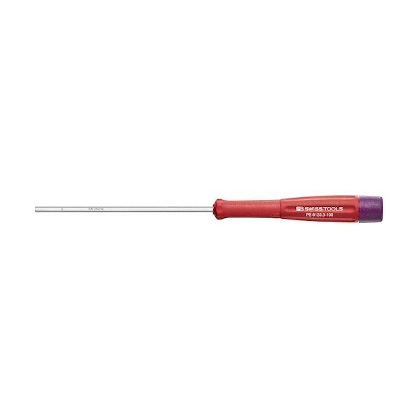 PB SWISS TOOLS PBスイスツールズ スイスグリップ精密六角ドライバー 8123.3-100 1本 543-3334（直送品）